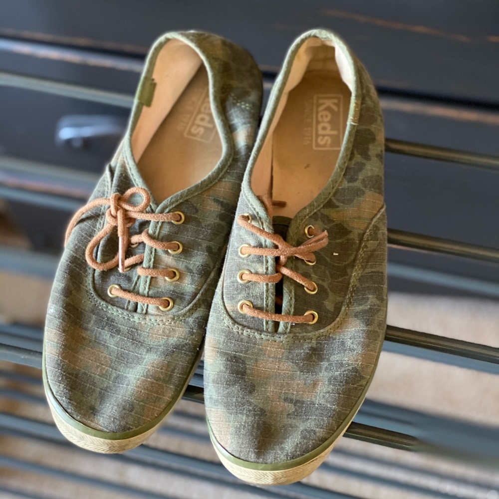 Camouflage Keds